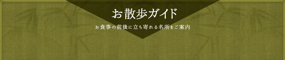 お散歩ガイド